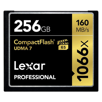 Lexar Professional UDMA7 32GB 64GB 128GB 256GB Compact Flash CF Memory Card DSLR