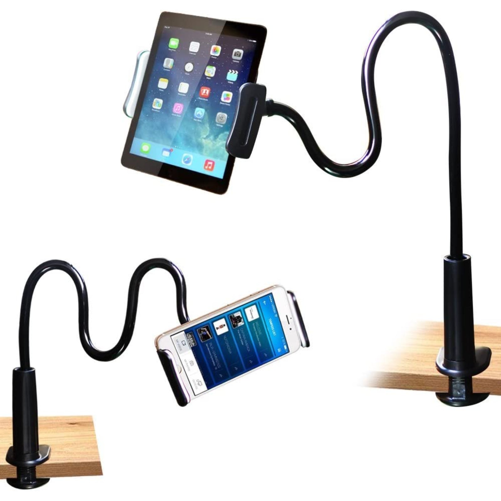 360° Rotating Tablet Stand Holder Lazy Bed Desk Mount For Phone Tablet IPad