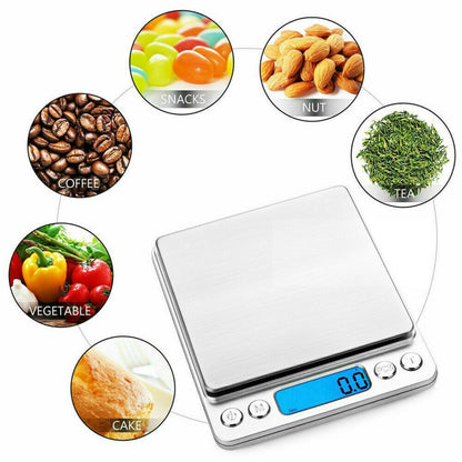 LCD Electronic Kitchen Digital Scale 3kg/0.1g Food Balance Weight Postal Scales