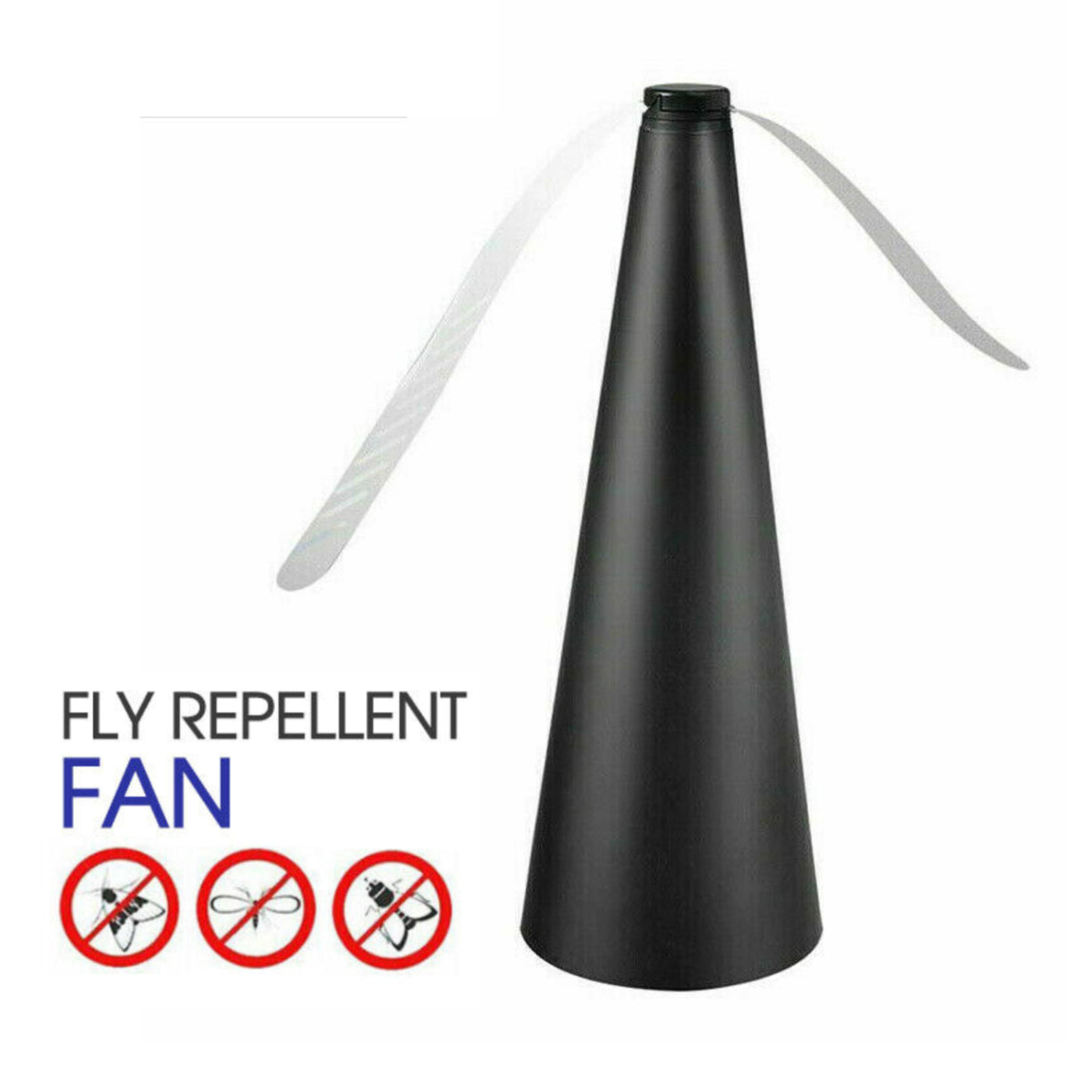 Fly Trap Repellent Fan Bug Fan Repeller Automatic Fly Free Outdoor Indoor Home