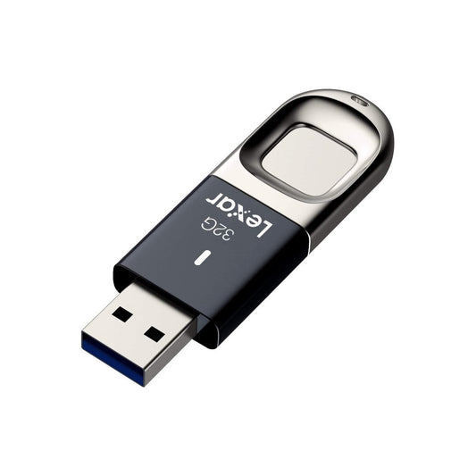Lexar JumpDrive F35 32GB USB 3.0 Fingerprint Flash Drive Memory Stick Pen PC MAC