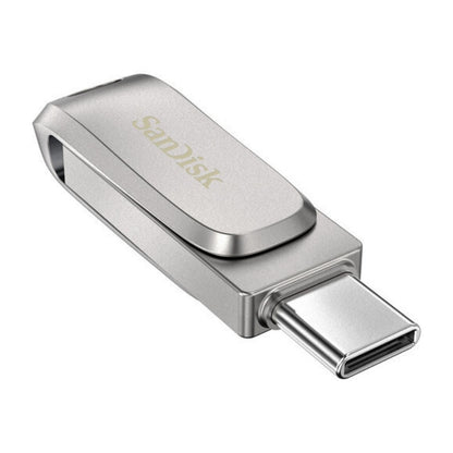 SanDisk Ultra Luxe Dual Drive 64GB USB 3.1 Flash Drive Type C Type A USB-C OTG