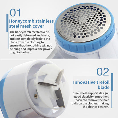 Portable USB Electric Lint Remover Pill Fluff Fuzz Fabric Sweater Clothes Shaver