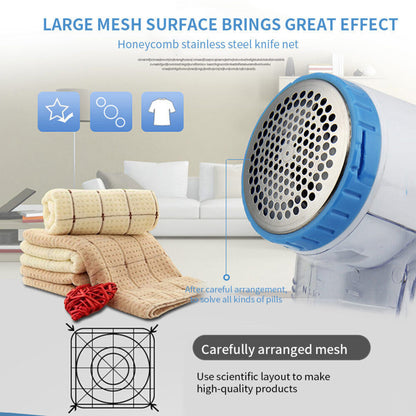 Portable USB Electric Lint Remover Pill Fluff Fuzz Fabric Sweater Clothes Shaver