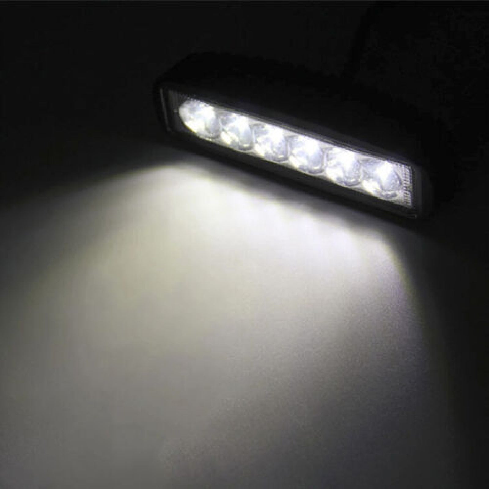 2x Portable 6Inch Led Work Light Bar Spot Flood Reverse Fog Driving Lights 4WD