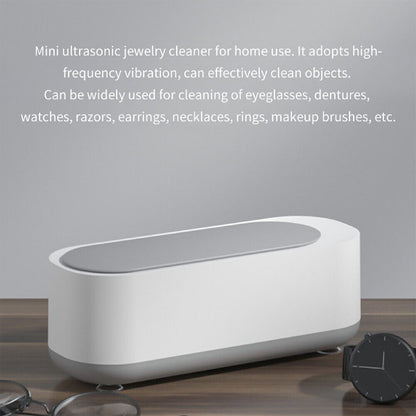 Ultrasonic Cleaner Sonic Wave Stainless Steel Tank Jewelry Watch Clean Universal