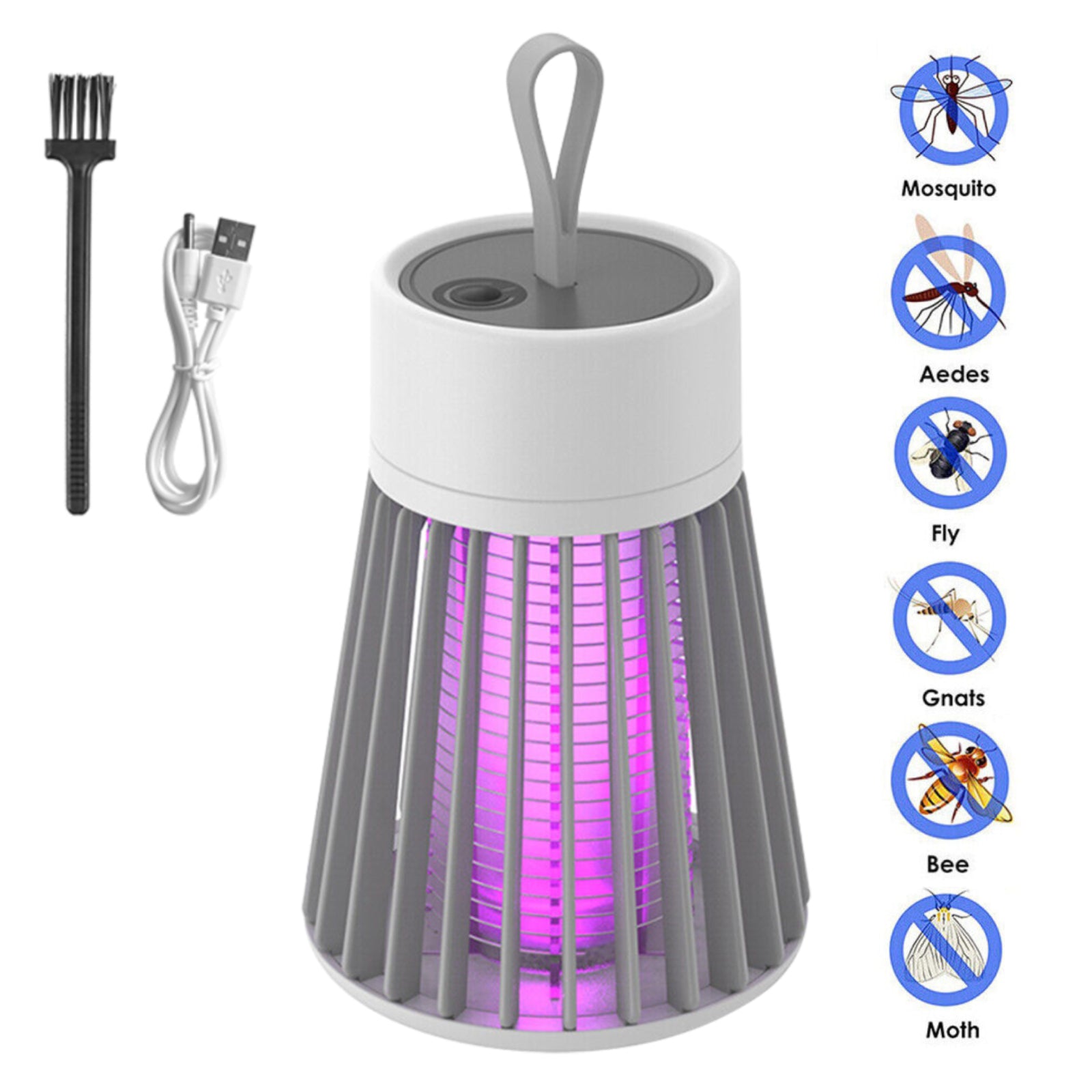 Electric UV Mosquito Killer LED Lamp Fly Trap Insect Bug Zapper Catcher