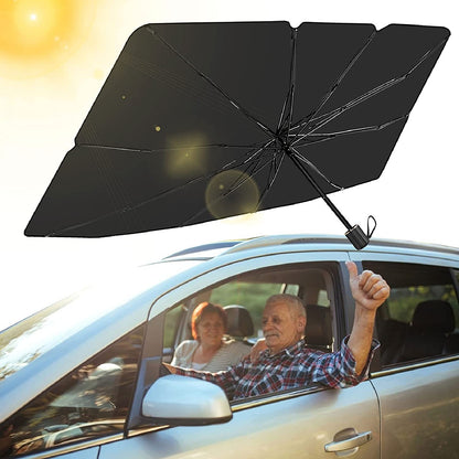 Foldable Car Windshield Sunshade Umbrella Front Window Visor Sun Shade Cover