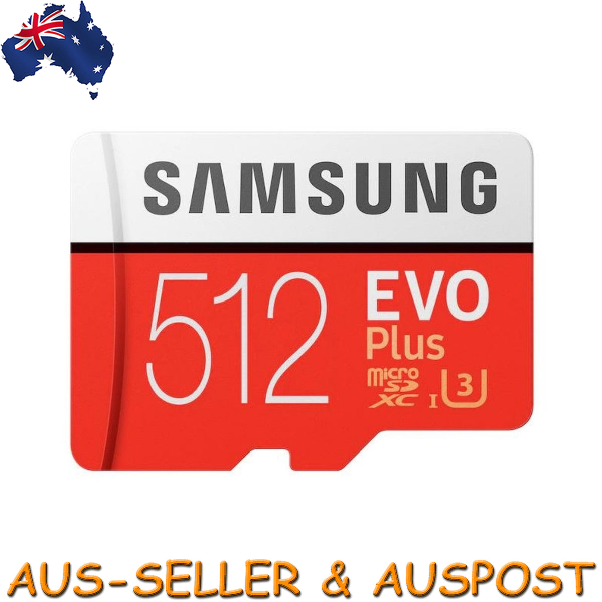 Samsung Evo Plus 512GB Micro SD Card SDXC 100MB/S Phone Memory TF Card 4K UHD