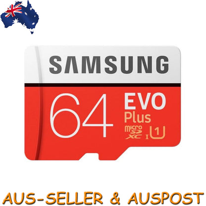 Samsung Evo Plus 64GB Micro SD Card SDXC 100MB/S Mobile Phone Memory Card 4K UHD