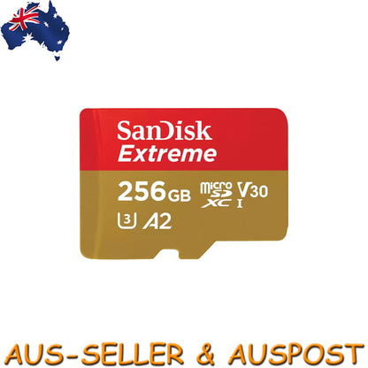 SanDisk Extreme 256GB Micro SD Card SDXC 160MB/S Memory Card Camera GoPro 4K UHD