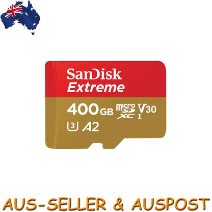SanDisk Extreme 400GB Micro SD Card SDXC 160MB/S Memory Card Camera GoPro 4K UHD