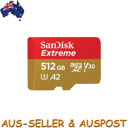 SanDisk Extreme 512GB Micro SD Card SDXC 160MB/S Memory Card Camera GoPro 4K UHD