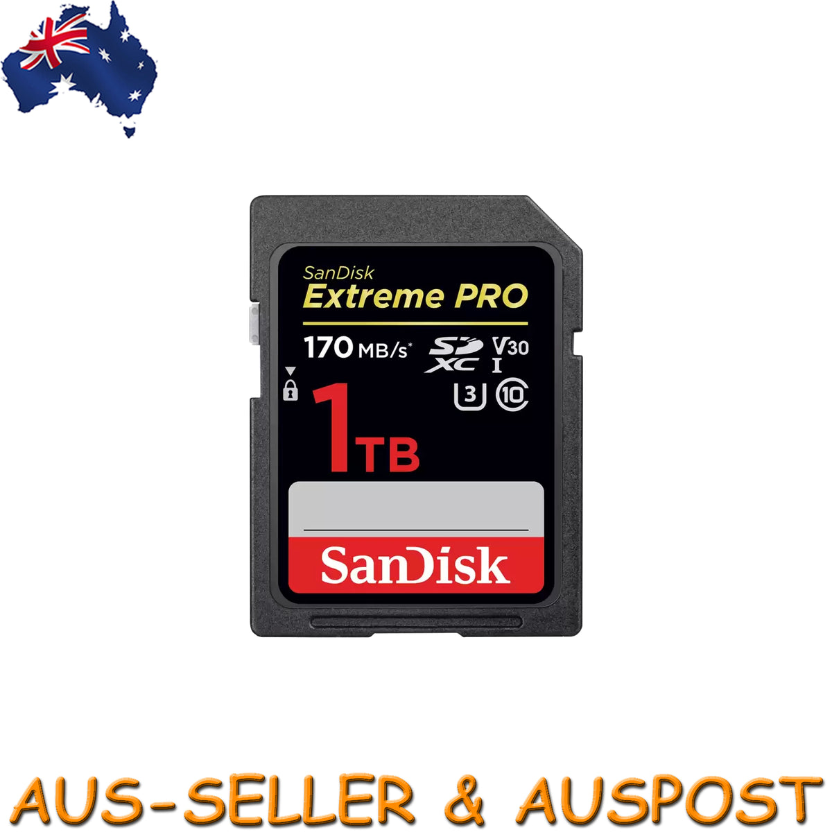 SanDisk Extreme Pro 1TB SDXC UHS-I 170MB/S SD Camera Memory TF Card DSLR 4K UHD