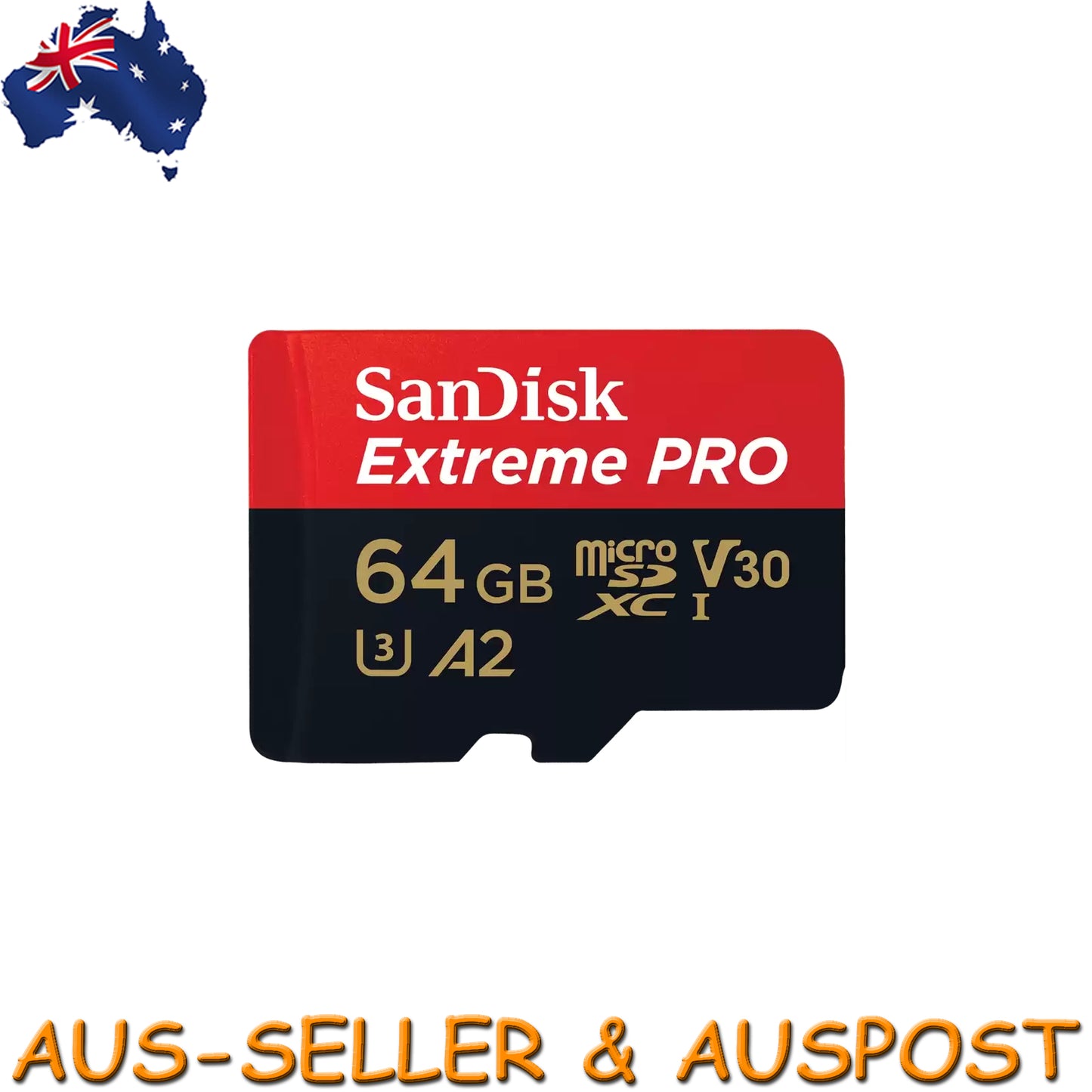 SanDisk Extreme Pro 64GB Micro SD Card 170MB/S Camera GoPro Mobile Tablet 4K UHD