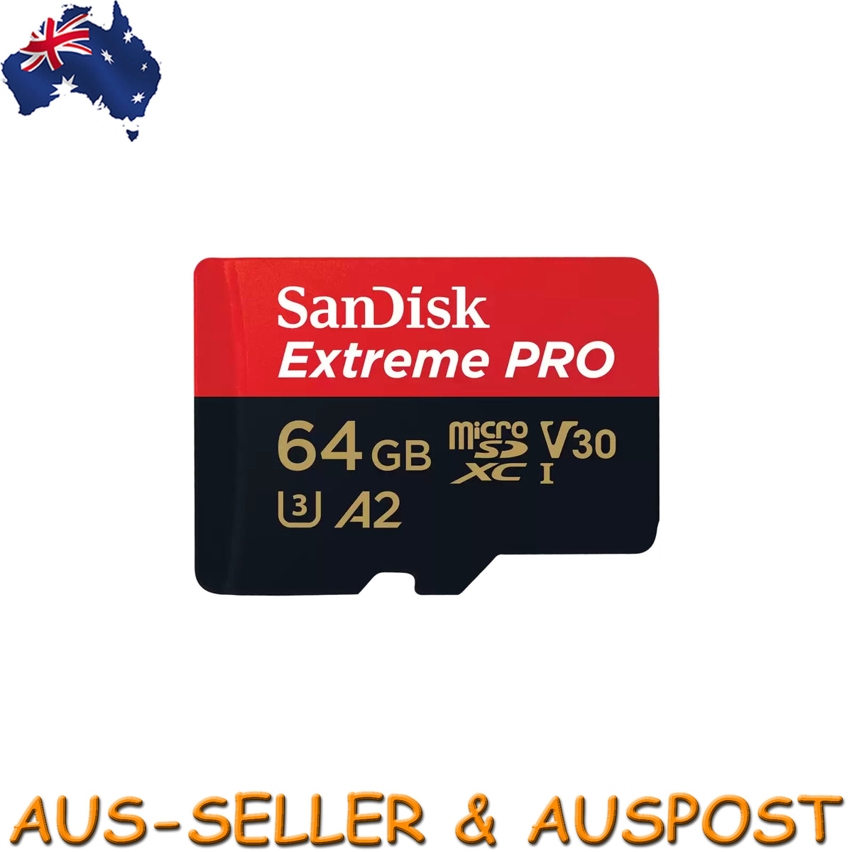 SanDisk Extreme Pro 64GB Micro SD Card 170MB/S Camera GoPro Mobile Tablet 4K UHD