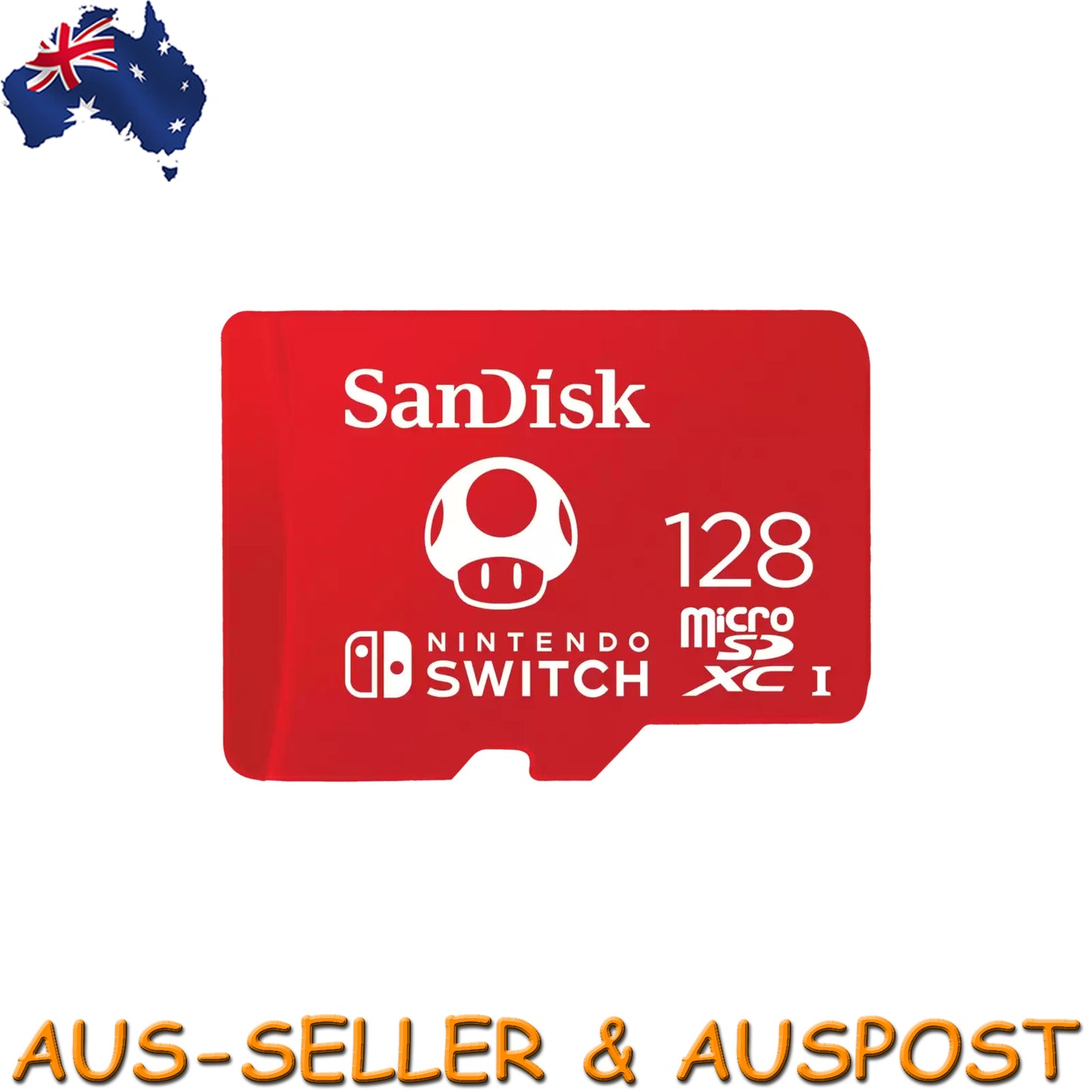 SanDisk Nintendo 128GB Micro SD Card SDXC 100MB/S Memory TF Card Nintendo Switch