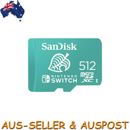 SanDisk Nintendo 512GB Micro SD Card SDXC 100MB/S Memory TF Card Nintendo Switch
