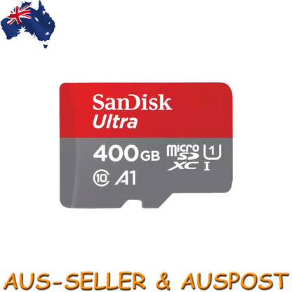 SanDisk Ultra 400GB Micro SD SDXC Card 120MB/S Mobile Tablet Memory Card Full HD