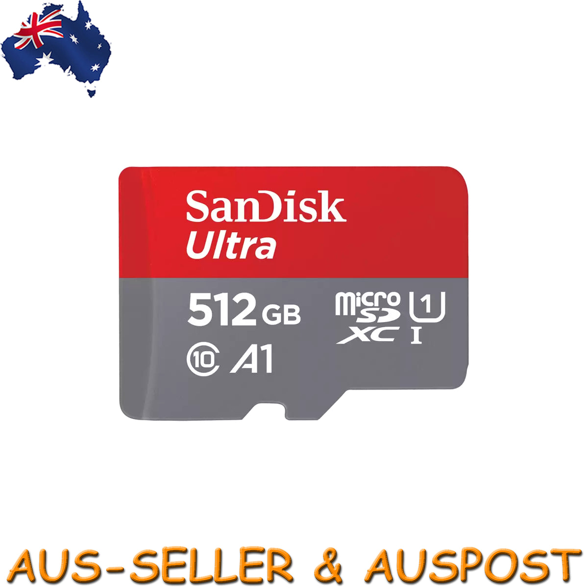 SanDisk Ultra 512GB Micro SD SDXC Card 120MB/S Mobile Tablet Memory Card Full HD