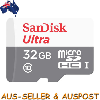 SanDisk Ultra 32GB Micro SD SDHC Card 100MB/S Mobile Tablet Memory Card Full HD