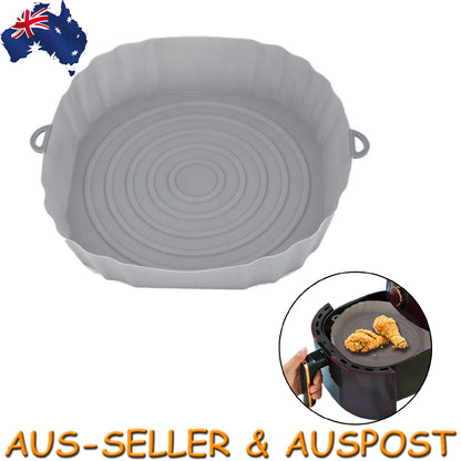 Reusable Non-Stick Baking Tray Air Fryer Silicone Pot Air Fryer Basket Liner