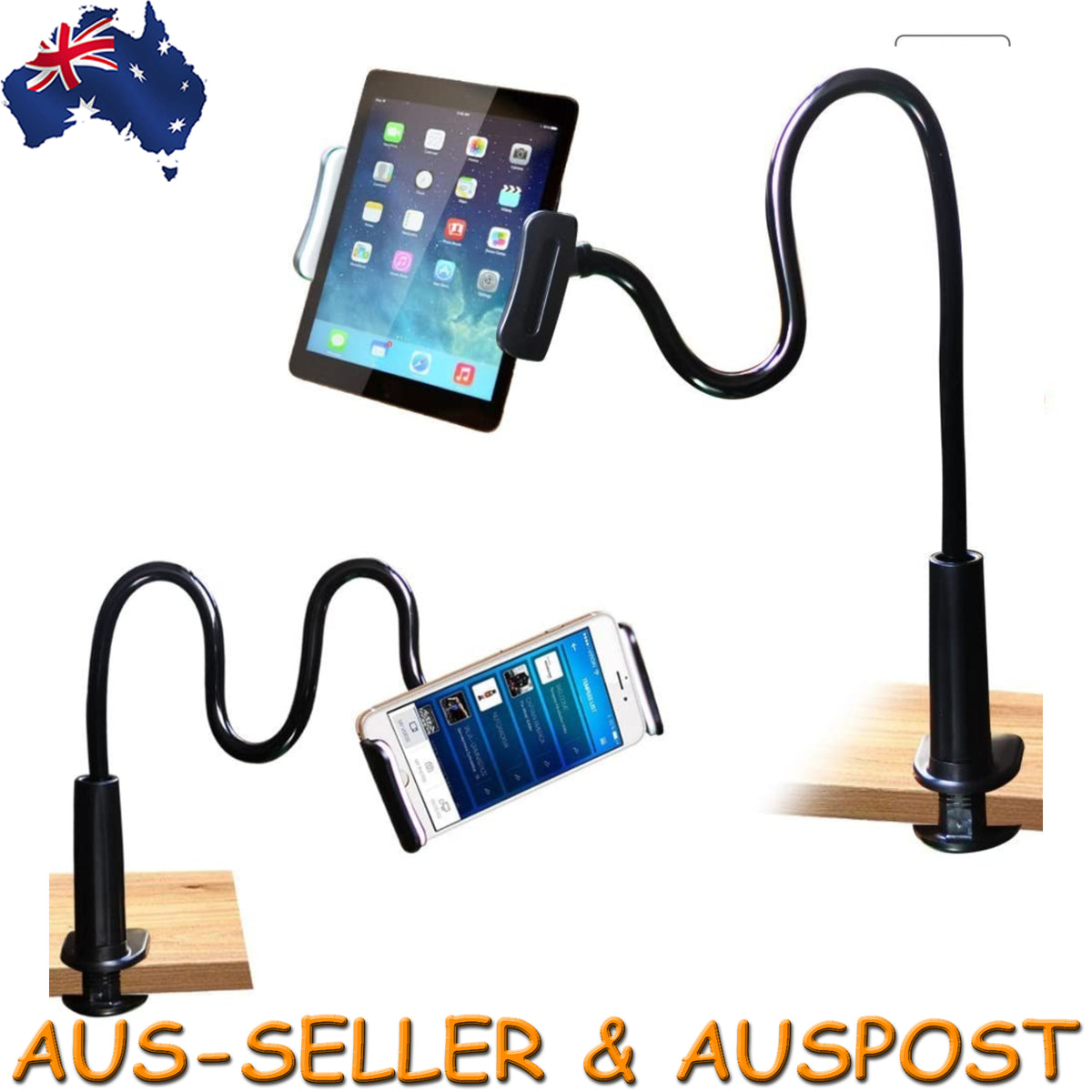 360° Rotating Tablet Stand Holder Lazy Bed Desk Mount For Phone Tablet IPad