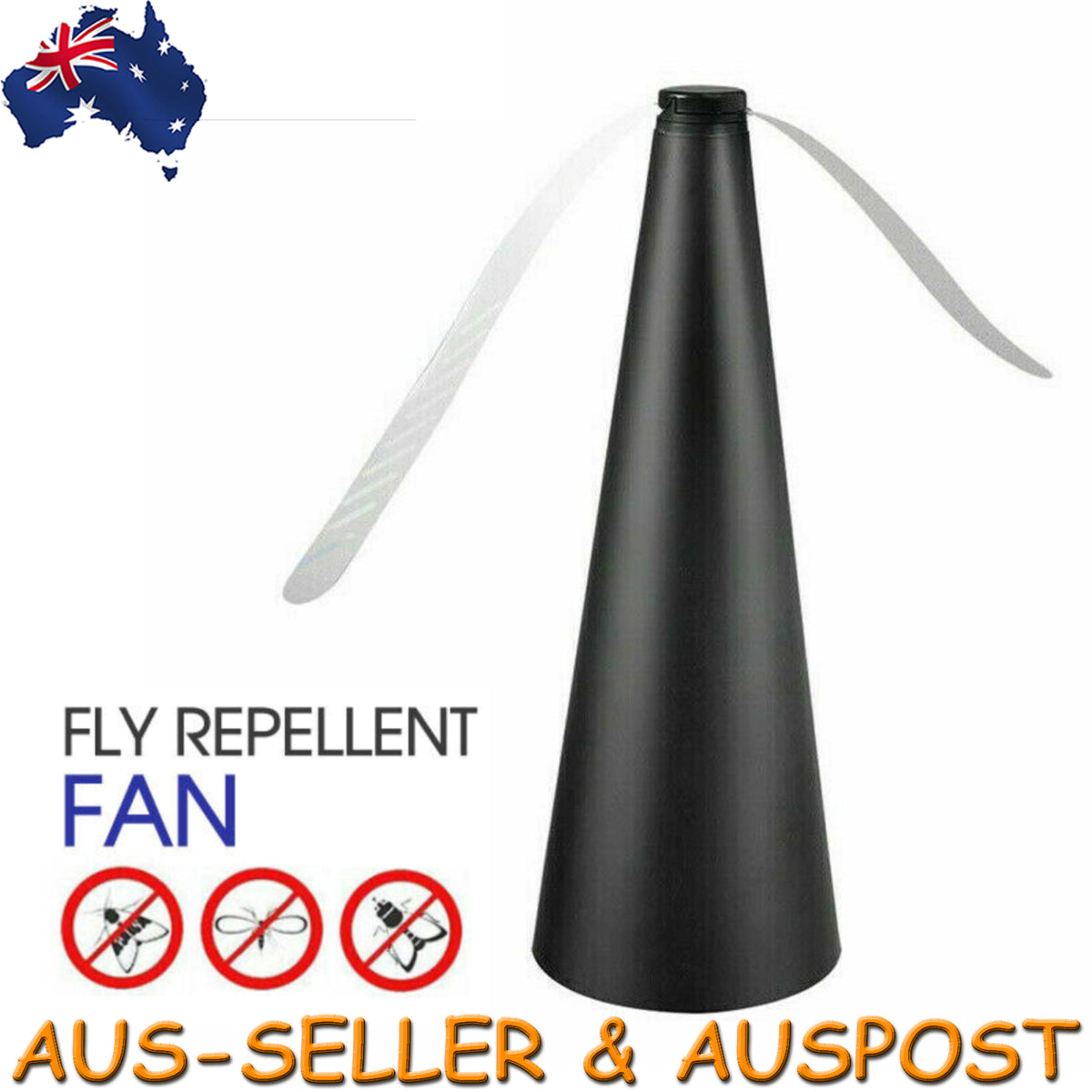 Fly Trap Repellent Fan Bug Fan Repeller Automatic Fly Free Outdoor Indoor Home