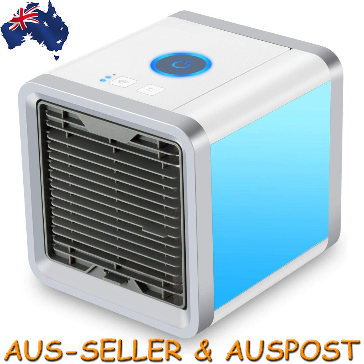 Portable Mini Air Cooler Air Conditioner Rechargeable Cooling USB Fan Humidifier