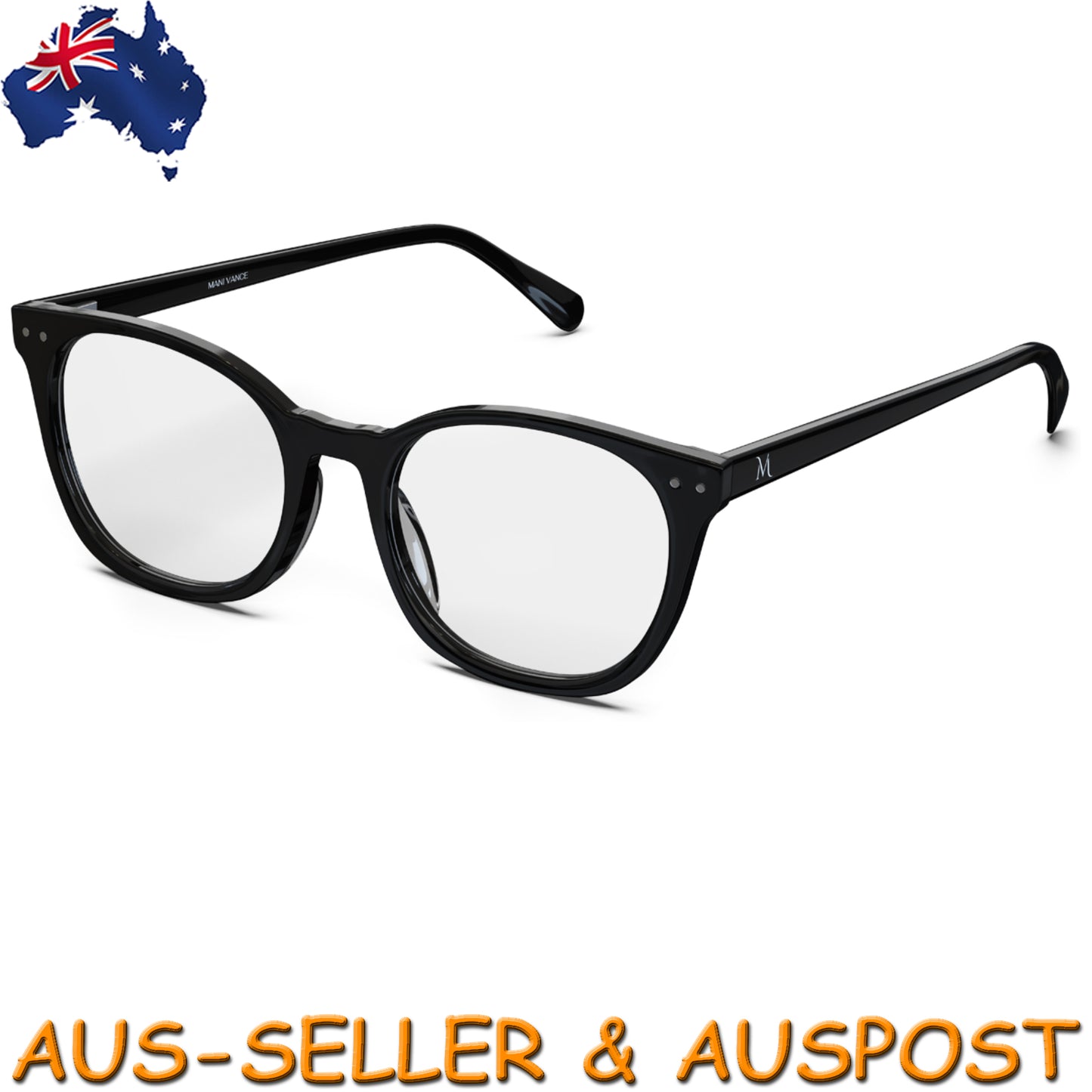 Blue Light Blocking Headache Computer Glasses Men Women Eyestrain Non Slip Gaming MANI VANCE Parker