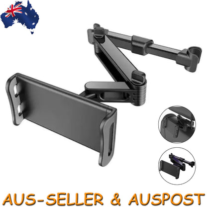 Universal Extendable Car Back Seat Headrest Long Mount Holder For IPad Tablet