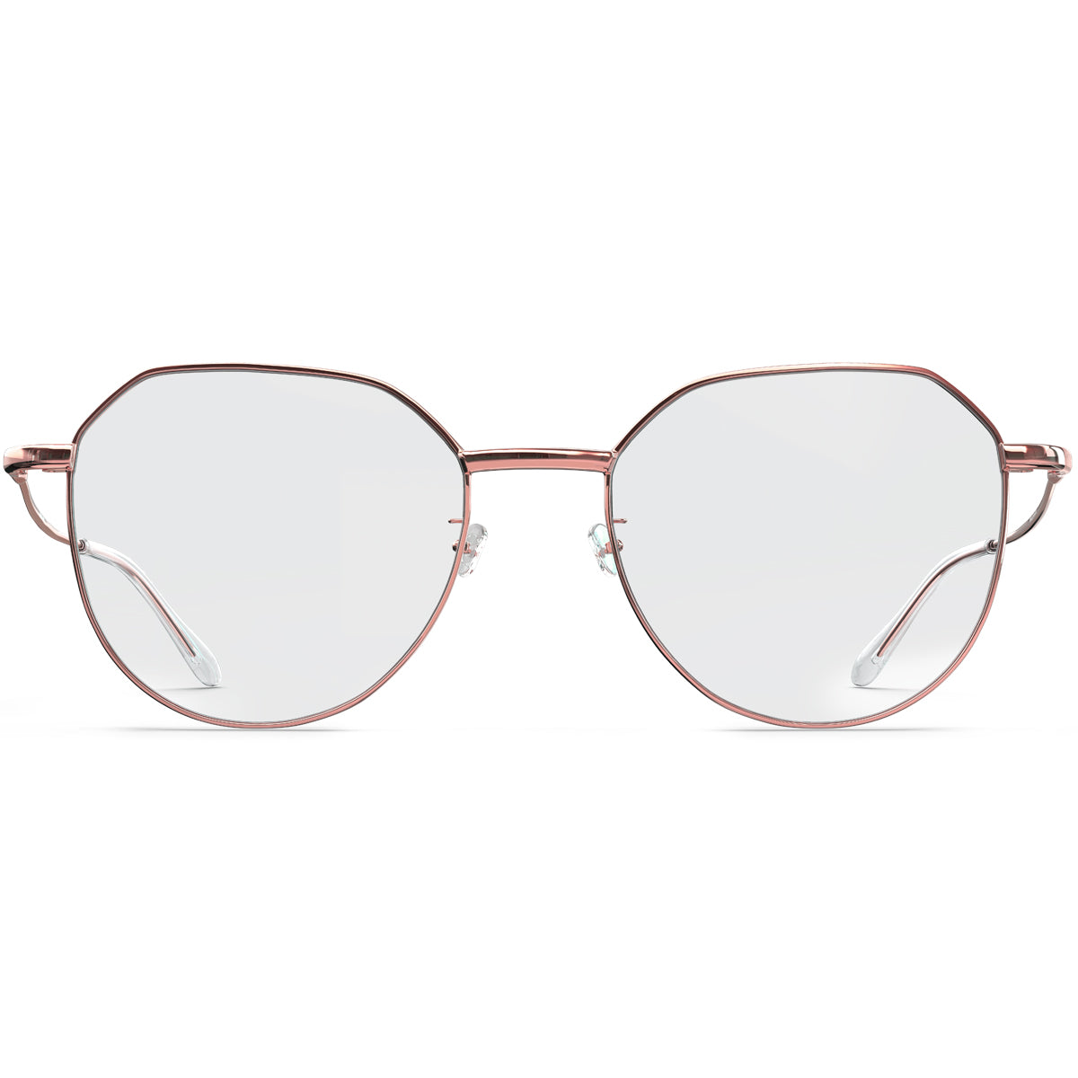 MANI VANCE Sasha Rose Gold Blue Light Blocking Computer Glasses Eye Protection