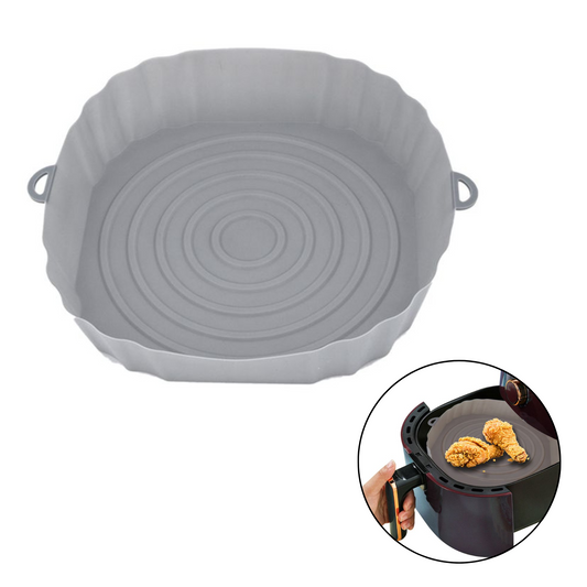 Reusable Non-Stick Baking Tray Air Fryer Silicone Pot Air Fryer Basket Liner